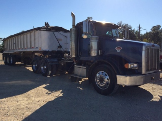 06 PETERBILT TANDEM AXLE & 95 MATE END DUMPTRAILER