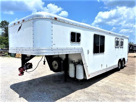 1992 Featherlite 2 horse slant load trailer