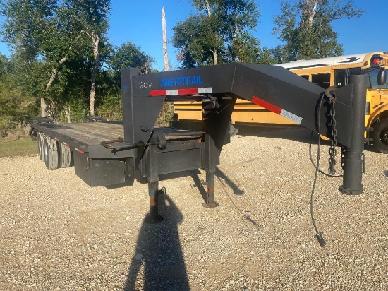 2002 Ameritrail model GN25 gooseneck eq trailer