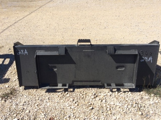66" general purpose skid steer bucket