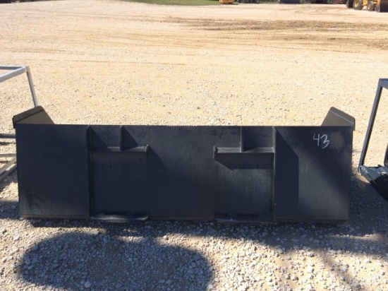 New All Star 84" litter bucket with boce