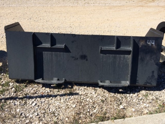 New All Star 74" litter bucket with boce