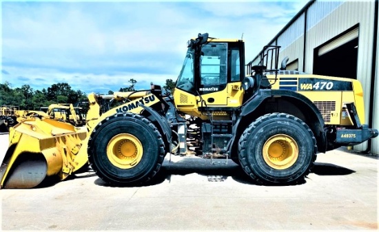 2018 Komatsu WA470-8 articulating wheel loader