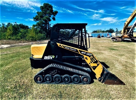 2018 ASV Posi-track RT30 skid steer loader