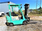 Mitsubishi model FGC25 warehouse forklift