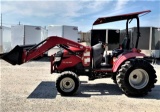 2017 Mahindra 1538 diesel tractor