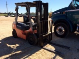 2005 TOYOTA 7FGU25 FORKLIFT 5K LB TOWING CAPACITY