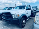 2015 Ram 5500HD regular cab flatbed truck