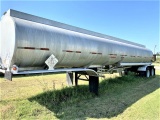 1985 Polar tandem axle tank trailer