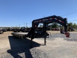 2022 PJ 32' gooseneck float trailer