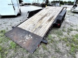 2017 PJ bumper hitch 26’ x 83” tilt trailer