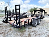 2020 Texas Bragg gooseneck 20’ x 83” eq trailer