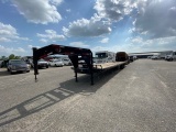 2011 Performance 40’ gooseneck equipment trailer