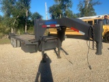 2002 Ameritrail model GN25 gooseneck eq trailer