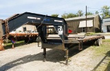 2013 Tiger gooseneck 32' equipment trailer