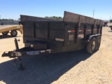 2018 TOPHAT 14' DUMP TRAILER