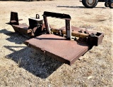 Shop made heavy duty log splitter