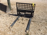Unused All Star hydraulic fork positioner
