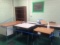 desks, cabinet, Room 26