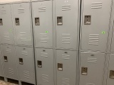 4 lockers, Room 10 hallway