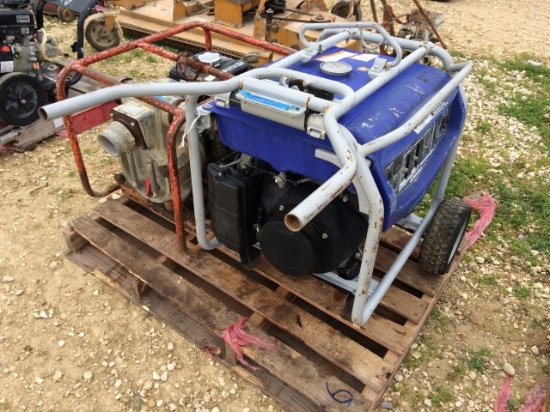 generator.   3" water pump