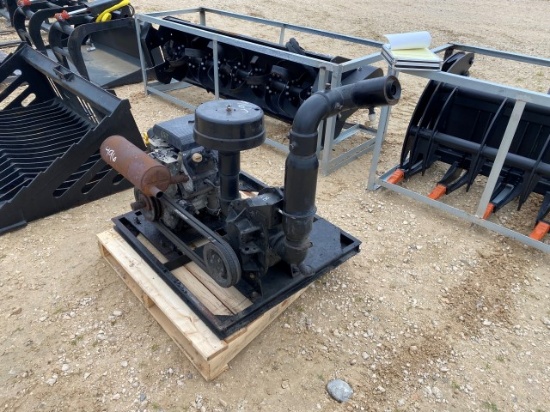 Roots blower & fogger assembly