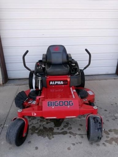 2015 (One Owner) Big Dog Alpha MP zero turn mower
