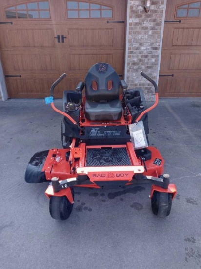  2021 (One Owner) Bad Boy ZT Elite zero turn mower