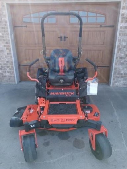2022 (One Owner) Bad Boy Maverick HD zero turn