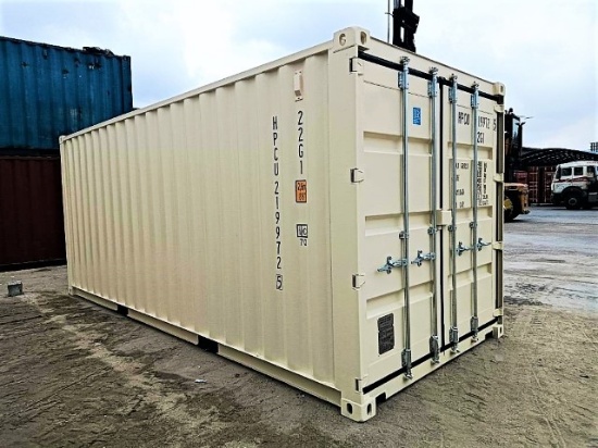 NEW 20’ standard height shipping container