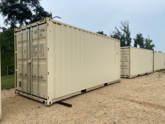 NEW 20’ Hi Cube shipping container
