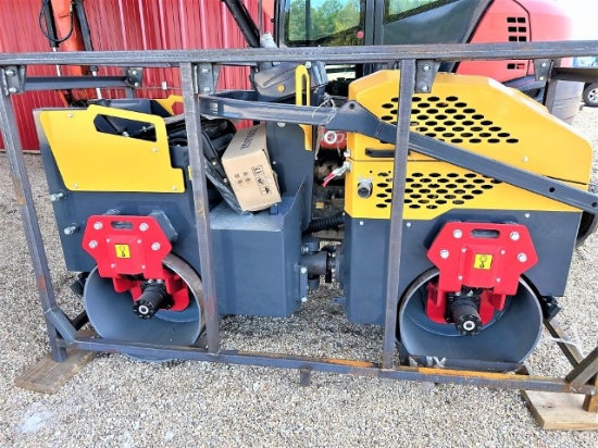 New 5 Star Vibratory Smooth Drum Roller