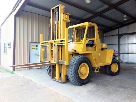 Towmotor/Caterpillar model V160 rough terrain fork