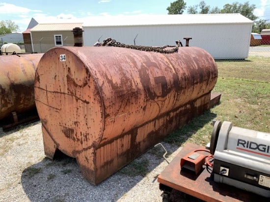 1,000-gallon diesel tank without pump