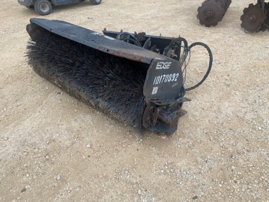 Edge Sweeper for Skid Steer