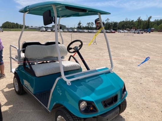 Club Car, 4 seater, 48 volt, has charger