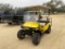 EZ GO GOLF CART,   YELLOW