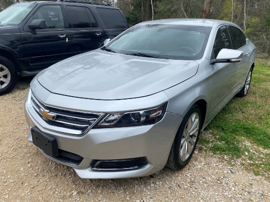 2018 CHEVY IMPALA,  WHITE