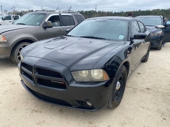 2012 DODGE CHARGER,  BLACK