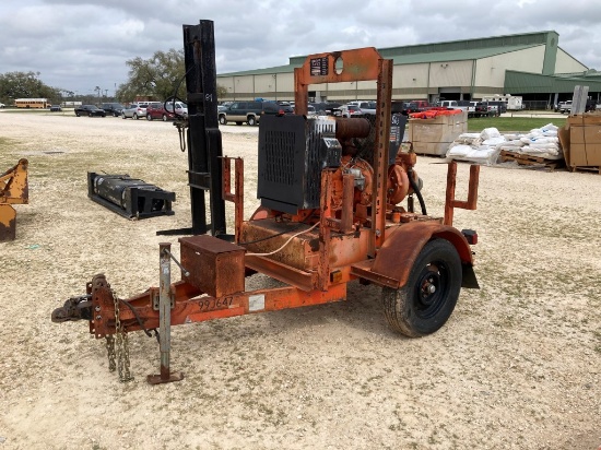 GODWIN 4" WATER PUMP, TOWABLE