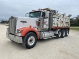 2006 KENWORTH W900 TRI AXLE DUMP TRUCK