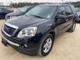 2008 GMC ACADIA,  BLACK
