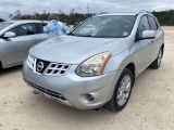 2011 NISSAN ROGUE,  SILVER