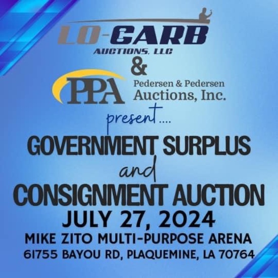 Plaquemine Surplus & Consignment Auction