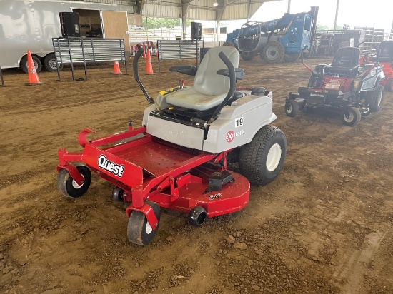 Exmark Quest zero turn mower