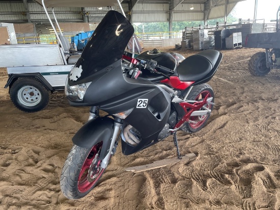 2008 Kawasaki Ninja 650 motorcycle, 15k miles