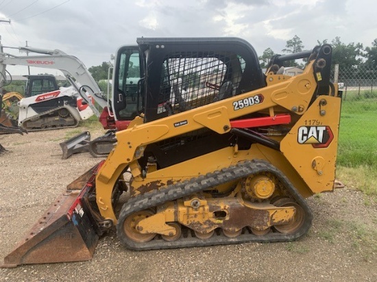 2021 Caterpillar model 259D3 skid steer loader