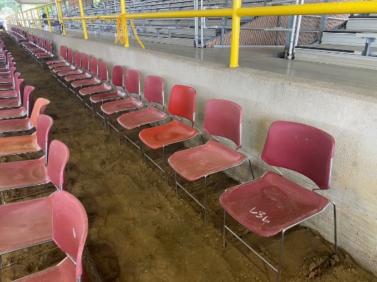 lot of 50 chairs