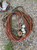 Victor torch hose and regulator