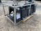 Unused 2024 Skid Steer Grapple Bucket Attachment